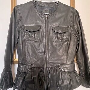 Tristan female Leather jacket